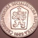 Gem Unc Czechosovakia 1962 5 Haleru~1st Year Ever~Czech lion~Free Shipping