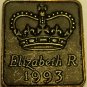 Great Britin 1993 Proof Set Medallion~Collect All The Years~Free Shipping
