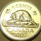 Gem Unc Canada 2007 Beaver Nickel~We Have Unc Canadian Coins~Free Shipping Gem Unc Canada 2007 Beaver Nickel~We Have Unc Canadian Coins~Free Shipping
