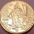 Gem Brillaint Unc France 2005 10 Euro Cents~Excellent Design~Free Shipping