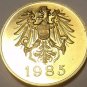 AUSTRIA 1985 PROOF SET MEDALLION~EXCELLENT~FREE SHIPPING~