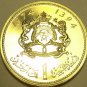RARE PROOF MOROCCO 1974 DIRHAM~20,000 MINTED~ONLY YEAR EVER~FREE SHIP~
