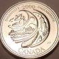 Gem Unc Canada 2000 Quarter Minted to commemorate the Millenium~Ingenuity~Fr/Shi
