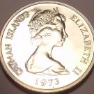 PROOF CAYMAN ISLANDS 1973 10 CENTS~upgrade 2 proof~FR/S PROOF CAYMAN ISLANDS 1973 10 CENTS~upgrade 2 proof~FR/S