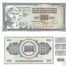 YUGOSLAVIA HUGE 1,000 DINARA AWESOME NOTE UNCIRCULATED! YUGOSLAVIA HUGE 1,000 DINARA AWESOME NOTE UNCIRCULATED!