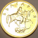 RARE PROOF BULGARIA 2002 TWO STOTINKI~LAST YEAR EVER BEFORE EURO~FREE SHIPPING~