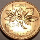Gem Uncirculated Canada 1964 Maple Leaf Cent~Queen Elizabeth II~Free Shipping Gem Uncirculated Canada 1964 Maple Leaf Cent~Queen Elizabeth II~Free Shipping