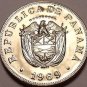 Rare Proof Panama 1969 5 Centesimos~Only 14,000 Minted~Excellent~Free Shipping