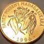 Awesome Gem Unc Madagascar 1996 10 Francs~2 Ariary~Vanilla Plant~Free Shipping