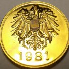 AUSTRIA 1981 PROOF SET MEDALLION~EXCELLENT~FREE SHIP~ AUSTRIA 1981 PROOF SET MEDALLION~EXCELLENT~FREE SHIP~