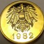 AUSTRIA 1982 PROOF SET MEDALLION~EXCELLENT~FREE SHIP~