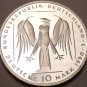 Large Germany Silver Proof 1990-A 10 Marks~The Teutonic Order~Free Shipping