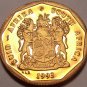 Rare Proof South Africa 1993 10 Cents~Arum Lily~Only 7,790 Minted~Free Shipping