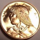 Rare Proof Panama 1966 Centesimo~Only 13,000 Minted~Urraca~Free Shipping