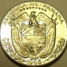 Rare Proof Panama 1966 1/10th Balboa~Only 13,000 Minted~Awesome~Free Shipping