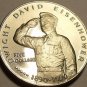 Massive Gem Unc Marshall Islands 1990-M Five Dollars~Dwight David Eisenhower~FS