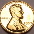 United States Proof 1959 Cent~1st Memorial Proof Coin~Free Shipping