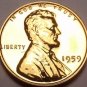 United States Proof 1959 Cent~1st Memorial Proof Coin~Free Shipping