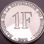 Gem Unc Burundi 1993-PM 1 Franc~Last Year Ever Minted~Free Shipping
