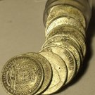 ROLL~(25 COINS)~VENEZUELA SILVER BOLIVARES~1935 TO 1960~3.35 OZ~FREE SHIP~WOW~