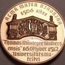 Massive 40mm Bronze Proof Medallion~Thomas Muntzer~Read This Amazing History~F/S Massive 40mm Bronze Proof Medallion~Thomas Muntzer~Read This Amazing History~F/S