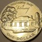 Massive Gem Unc New Zealand 1977 Dollar~Waitangi Day~Silver Jubilee~Free Ship