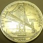 HUGE GEM UNC SILVER PORTUGAL 1966 20 ESCUDOS~BRIDGE~F/S