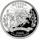 2006-D NEVADA GEM UNCIRCULATED STATE QUARTER~FREE SHIP~WE HAVE STATE QUARTERS~
