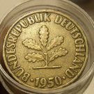 Roll (40 Coins) Old Germany 1950 10 Pfennigs~Special Price~Unsearched~Free Ship~