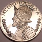 Rare Silver Proof Panama 1972 Half Balboa~Only 13,332 Minted~Awesome~Free Ship