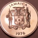 Rare Proof Jamaica 1976 10 Cents~Lignum Vitale~Only 24,000 Minted~Free Shipping
