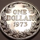 Rare Proof Liberia 1973 Dollar~Only 11,000 Minted~We Have Low Mintage Coins~F/S Rare Proof Liberia 1973 Dollar~Only 11,000 Minted~We Have Low Mintage Coins~F/S