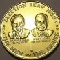 Massive Unc Rare 1968 Richard Nixon-Spiro T. Agnew Campaign Medallion~Free Ship
