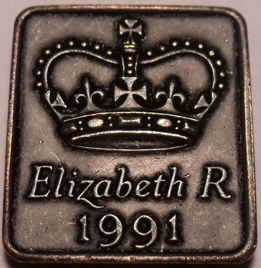 Great Britain 1991 Proof Set Medallion~Only 10,000 Minted~Free Shipping