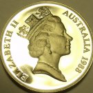 CAMEO PROOF AUSTRALIA 1988 5 CENTS~SHORT-BEAKED SPINEY ANT-EATER~FREE SHIPPING~
