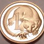 CAMEO PROOF AUSTRALIA 1988 CENT~RINGED TAILED OPOSSUM~FREE SHIPPING~