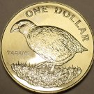 Massive Choice Gem Unc New Zealand 1982 Dollar~Takahe Bird~Only Year~Free Ship