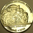 MASSIVE PROOF MARSHALL ISLANDS 1991 5 DOLLARS~HEROES OF PEARL HARBOR~FREE SHIP~
