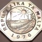 HUGE PROOF MALTA 1976 25 CENTS~FANTASTIC~FREE SHIPPING~