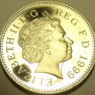 Cameo Proof Great Britain 1999 5 Pence~Only 100,000 Minted~Free Shipping