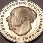 Gem Cameo Proof Germany 1982-D 2 Marks~Theodor Heuss~Only 78,000 Minted~Free Shi