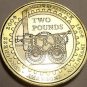 Gem Cameo Great Britain 2004 Bi-Metal 2 Pounds~Steam Locomotive~Excellent~Fr/Shi