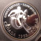 Huge Gem Silver Cameo Proof Canada 1983 Edmonton University Games Dollar~Fr/Sh Huge Gem Silver Cameo Proof Canada 1983 Edmonton University Games Dollar~Fr/Sh