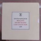 Gem Great Britain 1986 Royal Mint Issued 8 Coin Brilliant Unc Coin Set~Free Ship