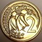 Gem Proof New Zealand 1967 2 Cents~1st Year Ever Minted~Fantastic~Free Shipping~