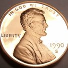 Scarce United States Proof 1990-S Lincoln Cent~Fantastic~Free Shipping
