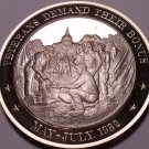 1932~VETERANS DEMAND BONUS~LINDBERG BABY~MASSIVE BRONZE PROOF~FRANKLIN MINT~FR/S