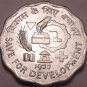 UNC INDIA F.A.O. ISSUE 1977 10 PAISE~DEVELOPMENT~1ST~