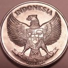 Large Gem Unc Indonesia 1957 25 Sen~Incredible Eagle~Free Shipping Large Gem Unc Indonesia 1957 25 Sen~Incredible Eagle~Free Shipping
