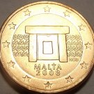 BRILLIANT UNC MALTA 2008 2-EURO CENTS~FREE SHIPPING~WOW